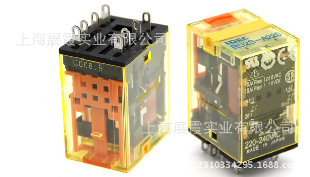 和泉继电器 RU2S-A220   RU2S-AC220V 2开2闭 8脚10A 中间继电器 和泉RU2S-A220,RU2S-A220,和泉继电器,和泉电磁继电器