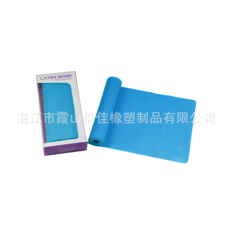 廠家供應(yīng) 瑜伽健美拉力帶 健身用彈力帶 環(huán)保橡膠普拉提拉力帶