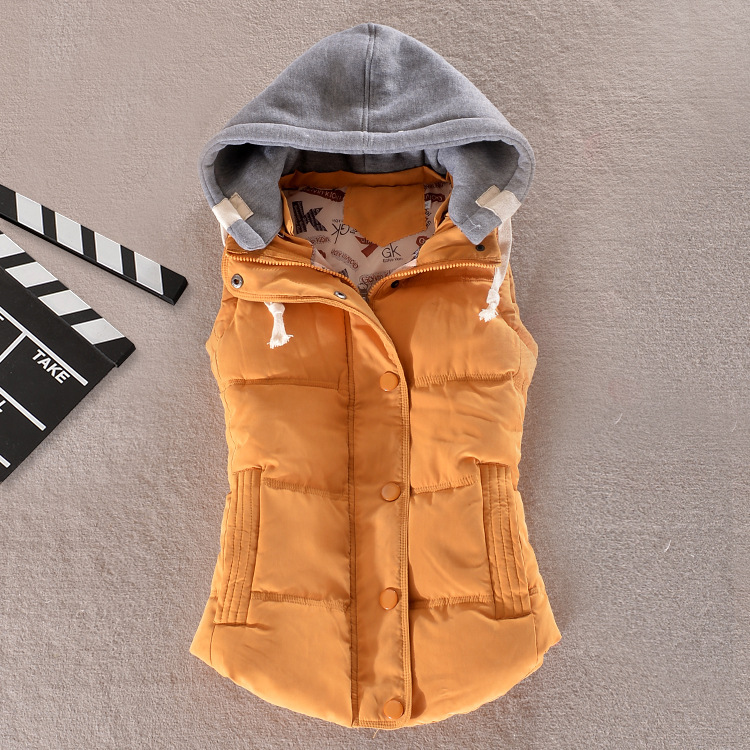 Gilet femme en Peau de pêche - Ref 3434650 Image 3