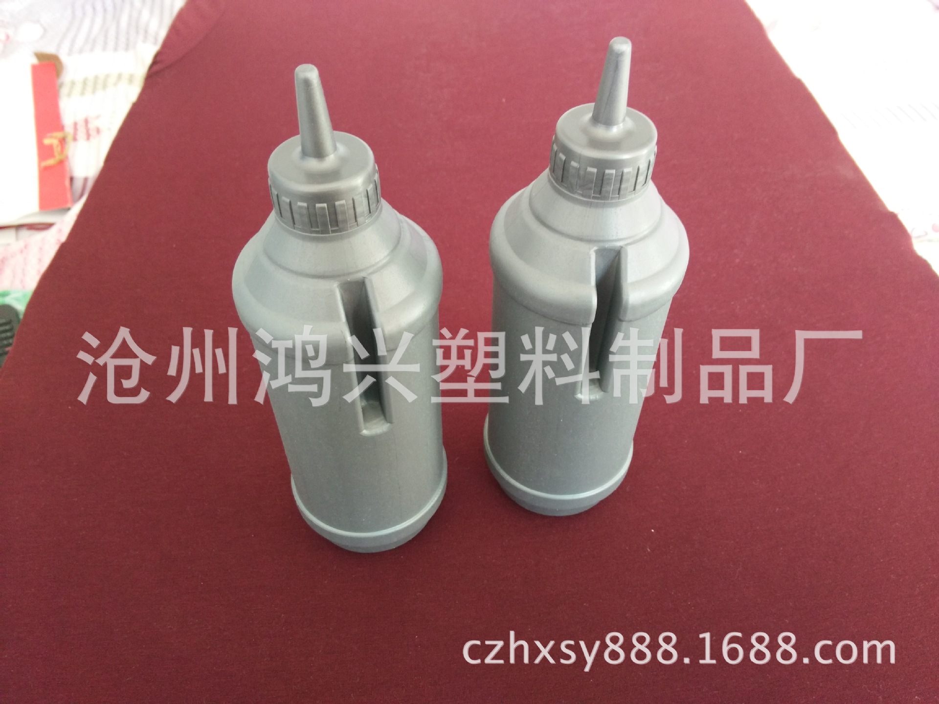 厂家直销400ml轮胎自补液胶水瓶pe胶水瓶