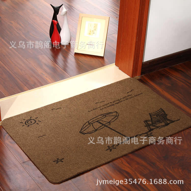 沙滩 棕底 黑色