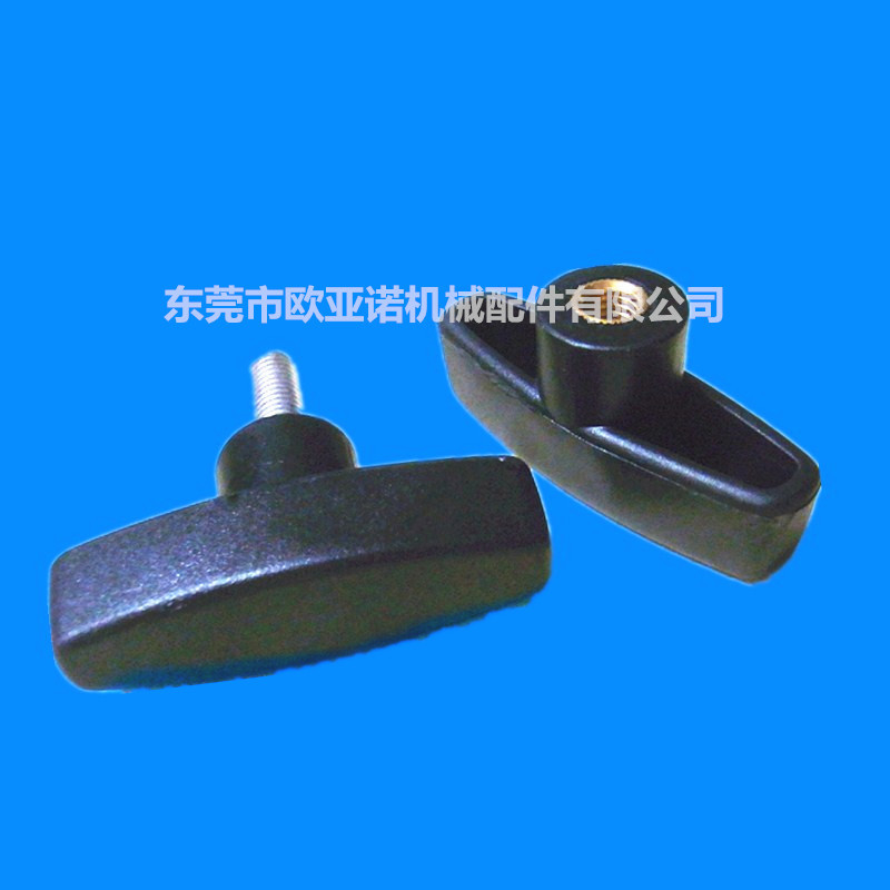 厂家生产一字手柄  塑料旋钮螺丝 手拧螺丝