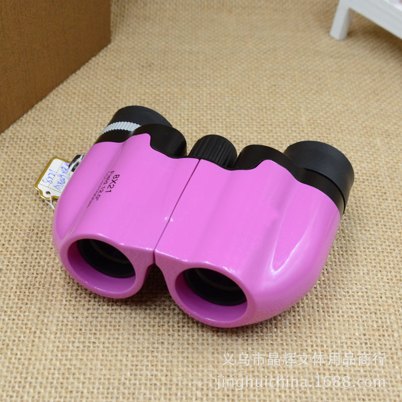 晶辉 厂家直批 8X21迷你保罗光学高清望远镜户外野营用品