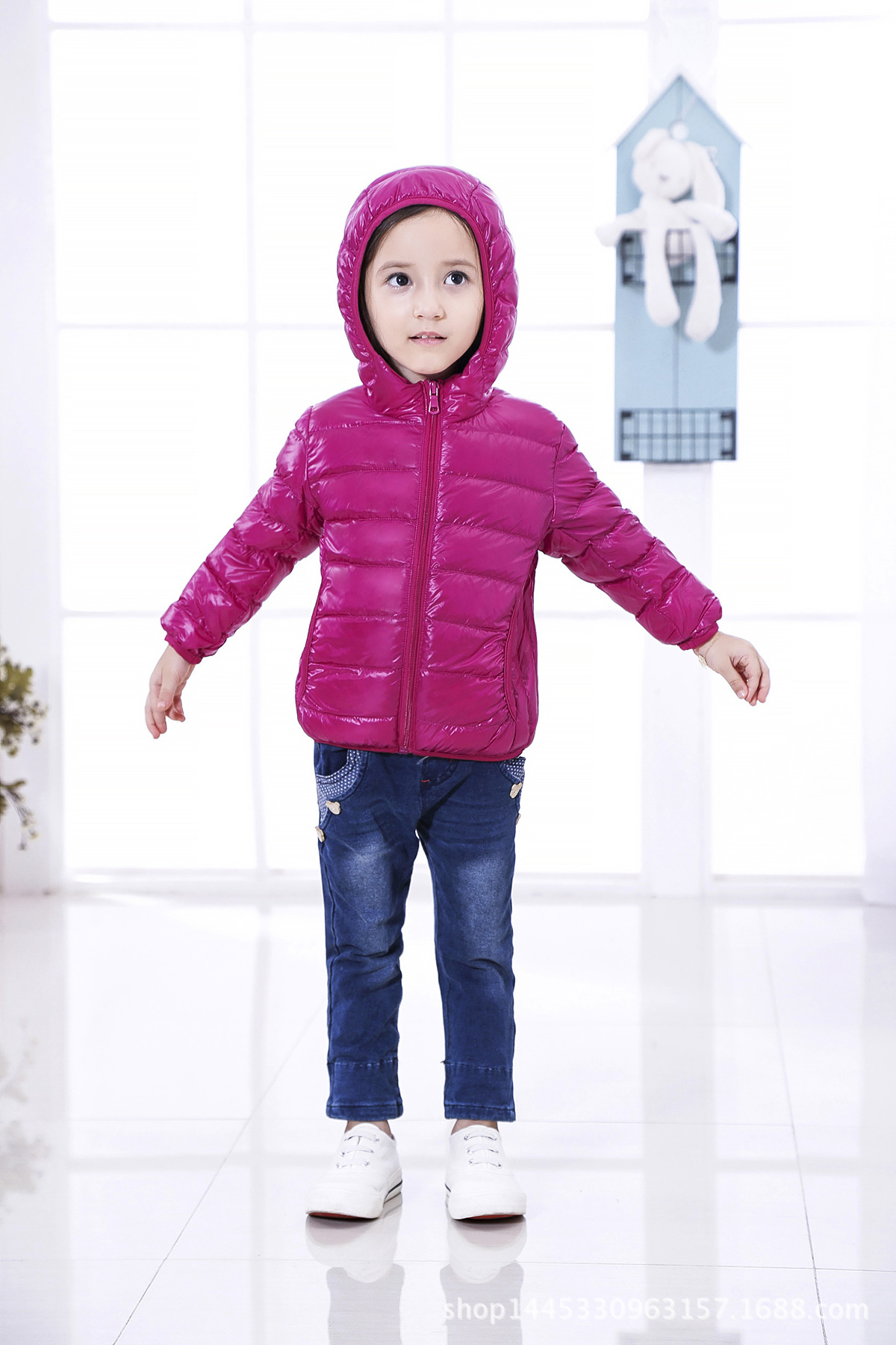 Blouson pour fille en polyester - Ref 2161058 Image 8