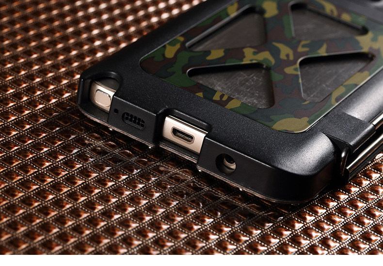 Armor King Iron Man Luxury Shockproof Stainless Steel Aluminum Metal Flip Case Cover for Samsung Galaxy Note 5 N9200