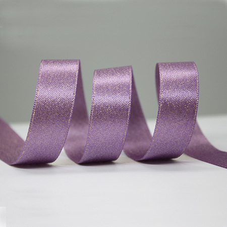 Yao Ming cinta regalo embalaje satén cinta de trama dorada 3,8 CM accesorios para el cabello cinta de trama dorada hecha a mano al por mayor