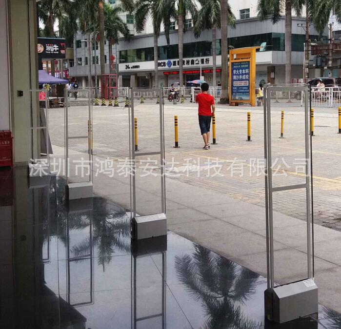 厂家直销亚克力声磁防盗门超市防盗门鸿泰安S07 母婴店声磁防盗门