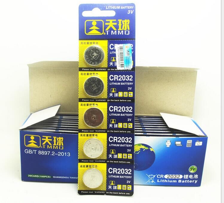 天球 主板电池 天球CR2032 高能量锂电池 正品批发