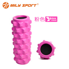 EVA Wolf Tooth Baton Solid Pole Solid Yoga Pole Solid EVA Foam Roller Deep Fascia Massage Roller Can be Shipped