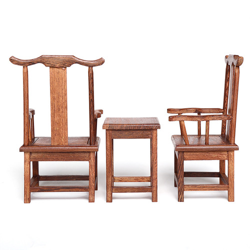 Retro solid wood antique style carved toy jewelry stand bracelet bracelet ornaments Buddhist jewelry and jade display props