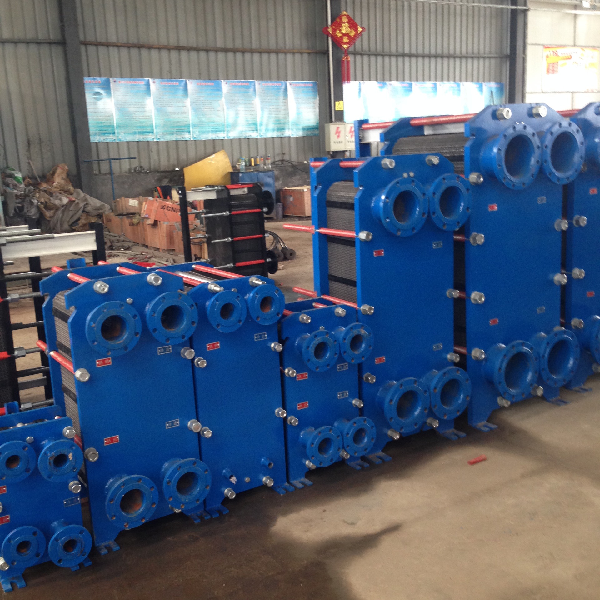 厂家直供批发换热器 板式换热器 质量好规格多板式冷却器环保节能