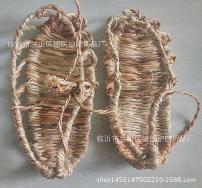 純手工編織工藝品稻草鞋麻紅軍長征複古服裝道具鞋子交草三角草
