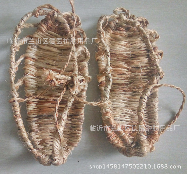 純手工編織工藝品稻草鞋麻紅軍長征複古服裝道具鞋子交草三角草