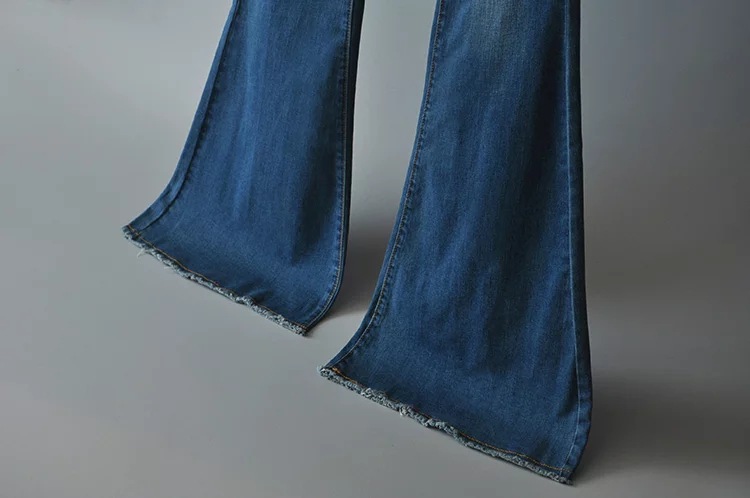  retro stretch flared jeans NSHS23390