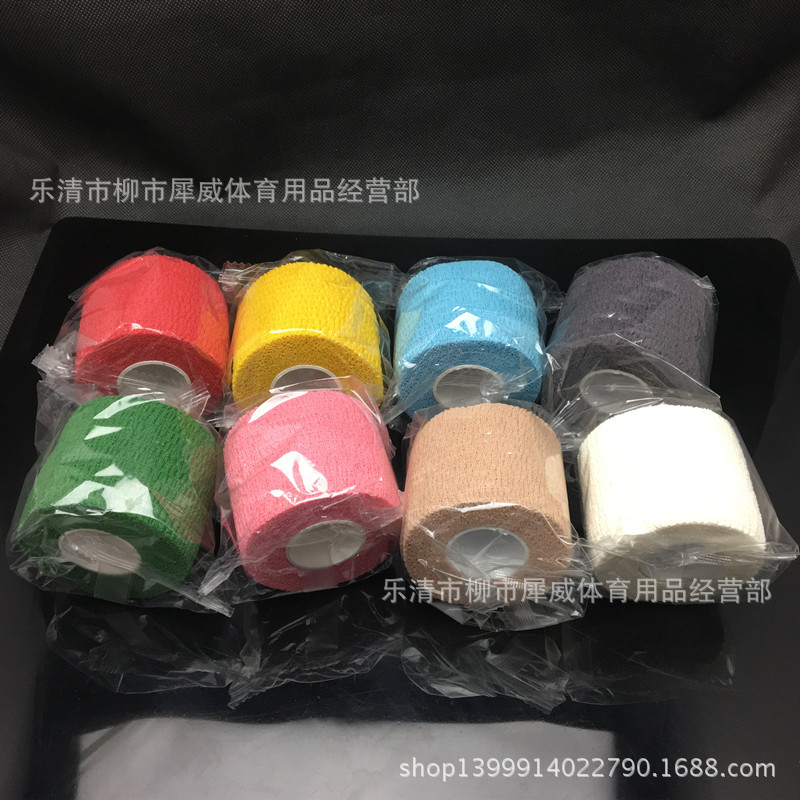 Cotton self-adhesive elastic sports elastic bandage