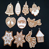 Ceramics for elderly, Christmas decorations, pendant, with snowflakes, Birthday gift, wholesale