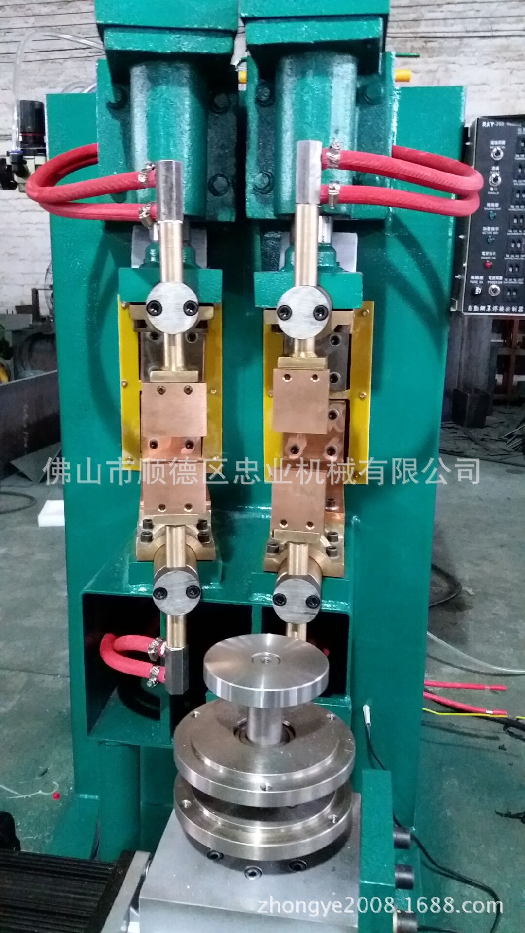 铁线风扇网罩焊接设备中环双中环碰焊机