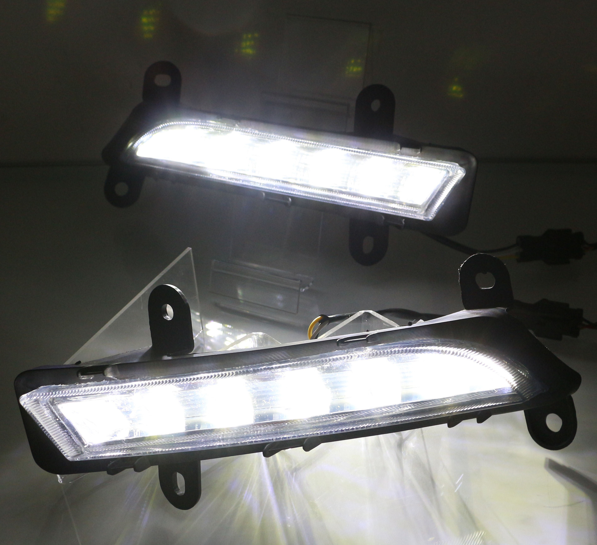 LED luz diurna para BYD Tang coche especial modificado parachoques delantero Luz