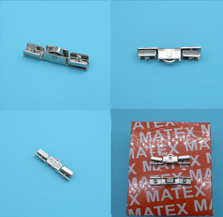 供应玻璃轮带轴承/移门轮/玻璃滑轮/H轮/玻璃轮门窗滑轮纱窗轮H轮