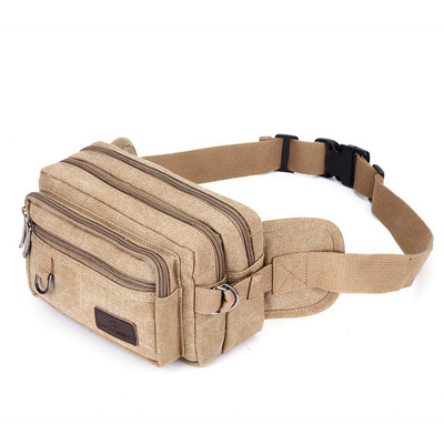 2017夏季男包休闲男士韩版 潮款女士户外 小胸包男帆布腰包|ms