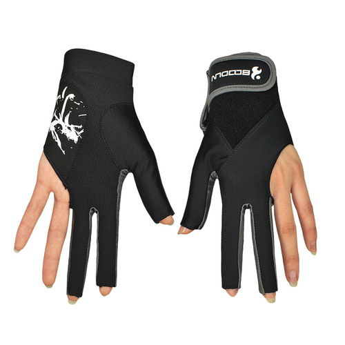 BOODUN/Boton billiards three-finger gloves accessories high elasticity comfortable sweat-absorbent Lycra billiards gloves single pack