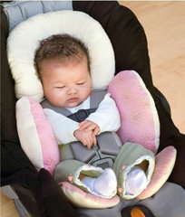 Baby stroller protector/car seat cushion/head and body protector double-sided