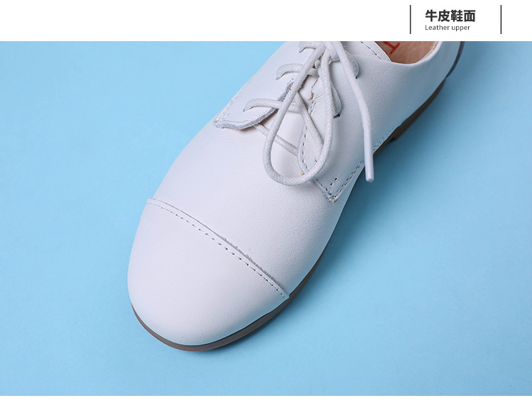 Chaussures enfants en cuir pour été - semelle tendon - Ref 1009119 Image 20