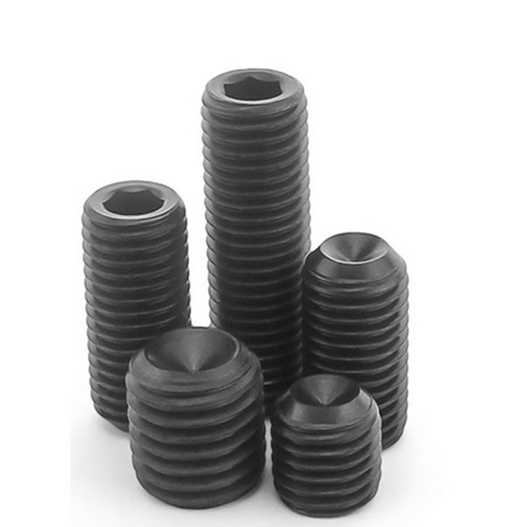 DIN913/GB77合金钢内六角无头/平端紧定机米M10*8-M10*50