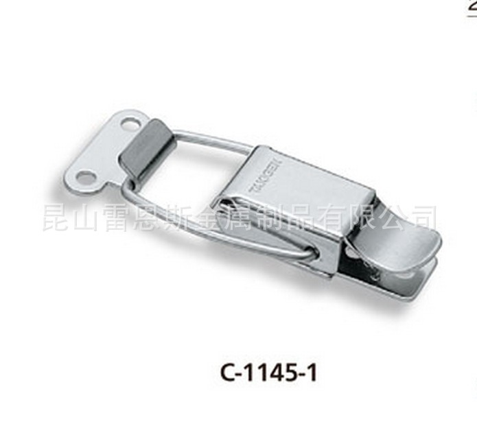 日本泷源(TAKIGEN)不锈钢弹簧搭扣C-1145-1/C-1145-2