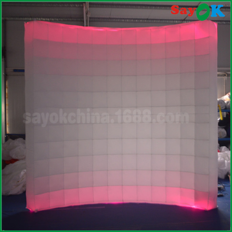 室内可移动充气工作室充气墙 牛津充气大型临搭建充气墙隔间房间