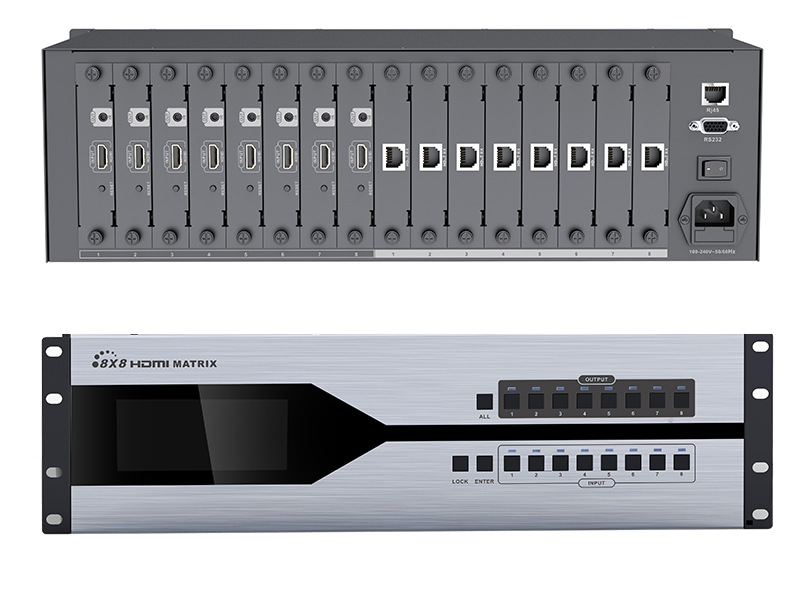 插卡式混盒矩阵