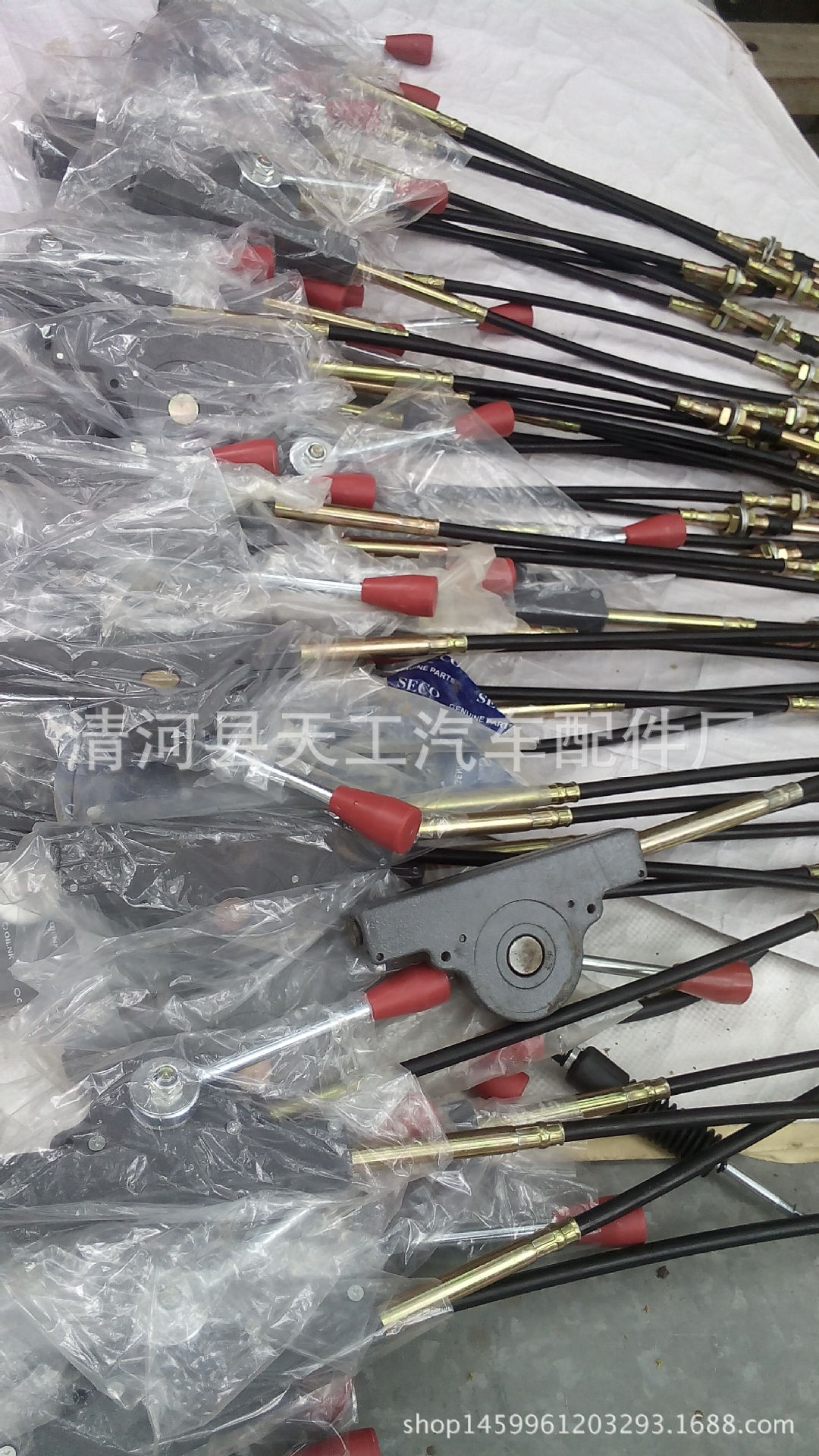 各种工程车控制拉线