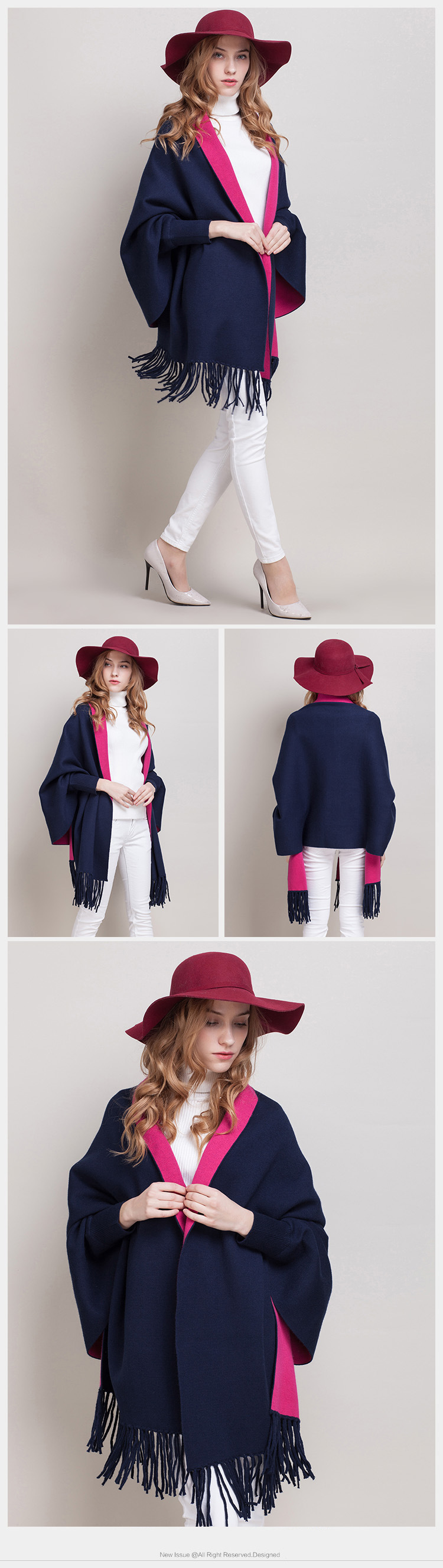 Blouson femme en Cachemire - Ref 3321401 Image 45