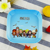 Creative A5 Mineramine Children's Table Snack Disk Cartoon Cute water Fruit Disk Mei Cuisine Teste Sanxian Bone Diber Wholesale
