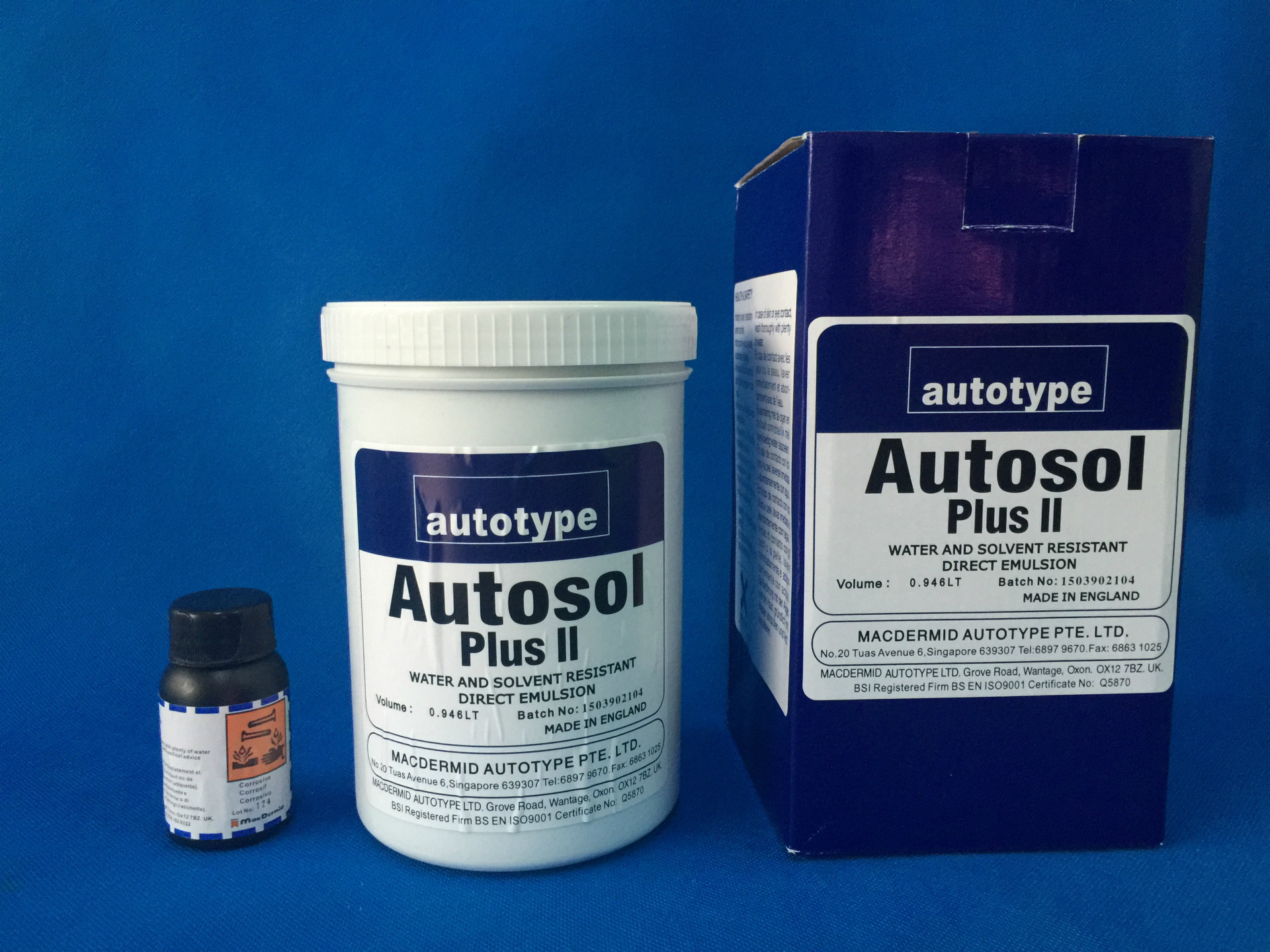 Autosol Plus ll丝印版感光浆  丝印网版感光浆 感光浆生产厂家