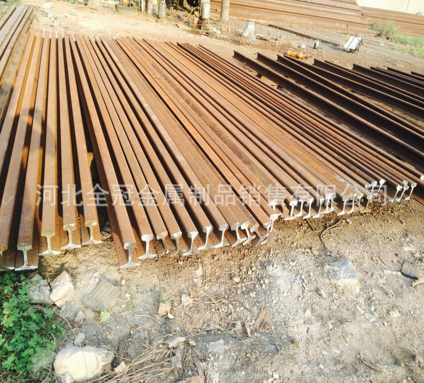 长期收售旧钢轨 二手钢轨 铁路专用 43kg 50kg 60kg 二手再用钢轨