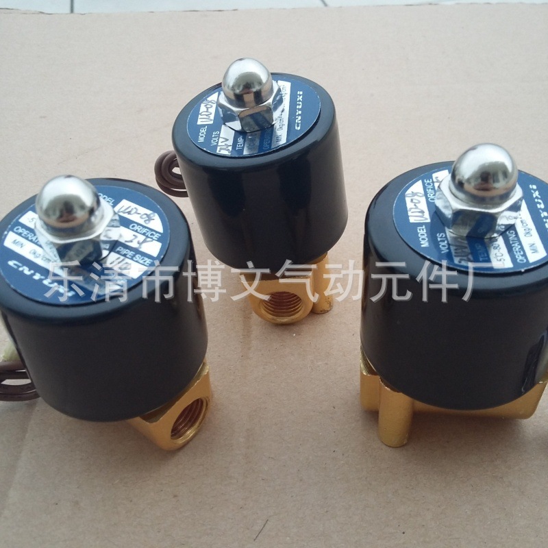 2W025-08二通式小流量电磁阀 铜体二通常水阀 油阀气阀2分