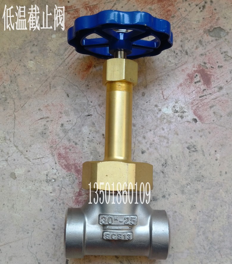 DJ25-P1 不锈钢低温截止阀 DN25 低温焊接截止阀