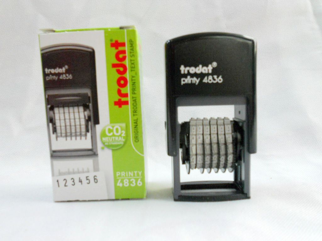 ��Ʒ׿��4836ӡ�� trodat printy 4836 ��īӡ�� 6λ�����ֺ�����