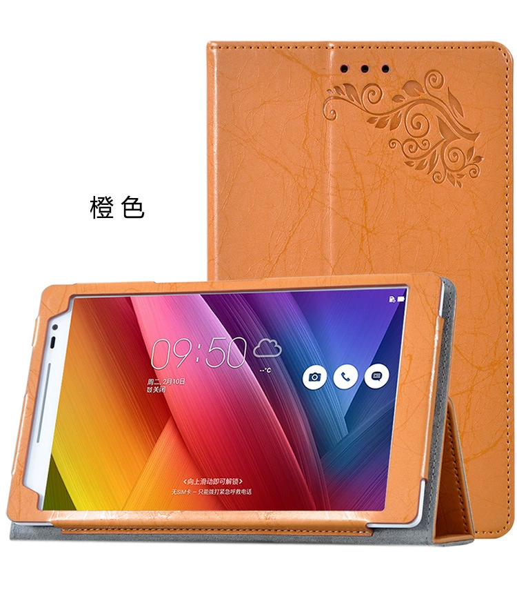 Чехол защитный для ASUS Baixian Zenpad 8.0 Z380KL, кожаный футляр для 8-дюймового планшета Z380C