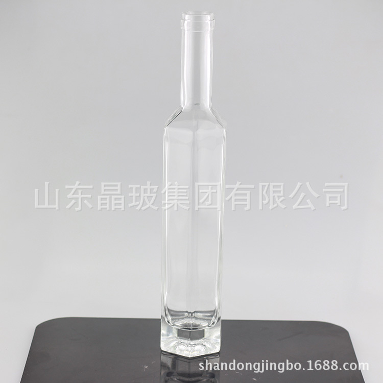 生产橄榄油玻璃瓶 375ml冰酒瓶  细高玻璃酒瓶