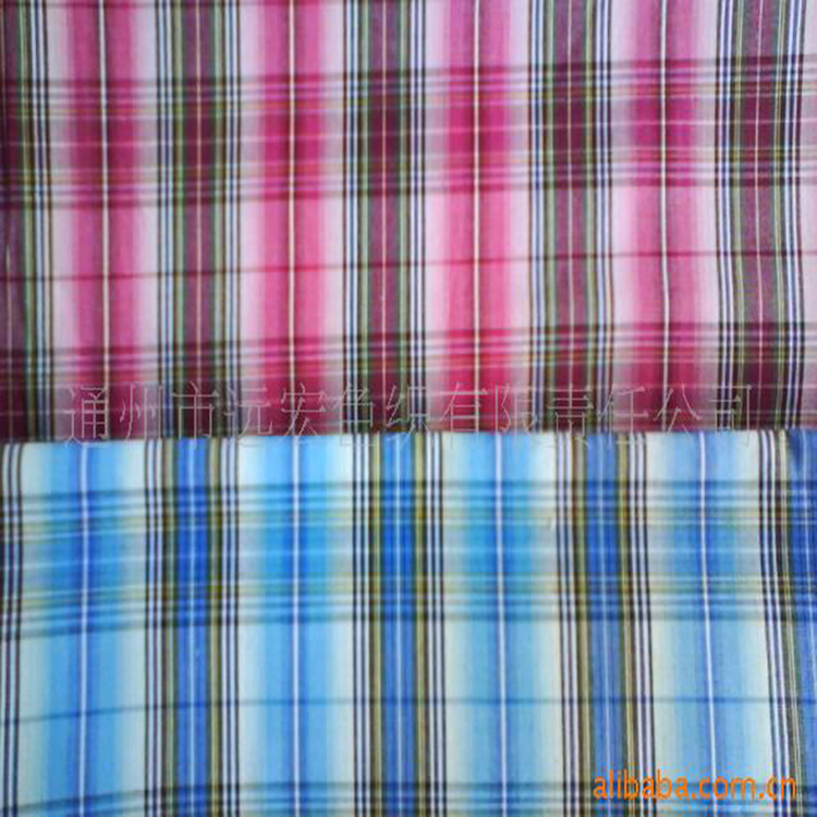 供应全棉色织提花布 剪花色织布 色织布面料