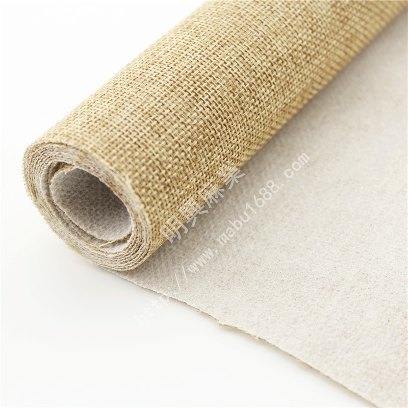 Bundle pocket Dedicated reunite with Non-woven fabric substrate Cation spring and autumn Polyester fiber Imitation linen