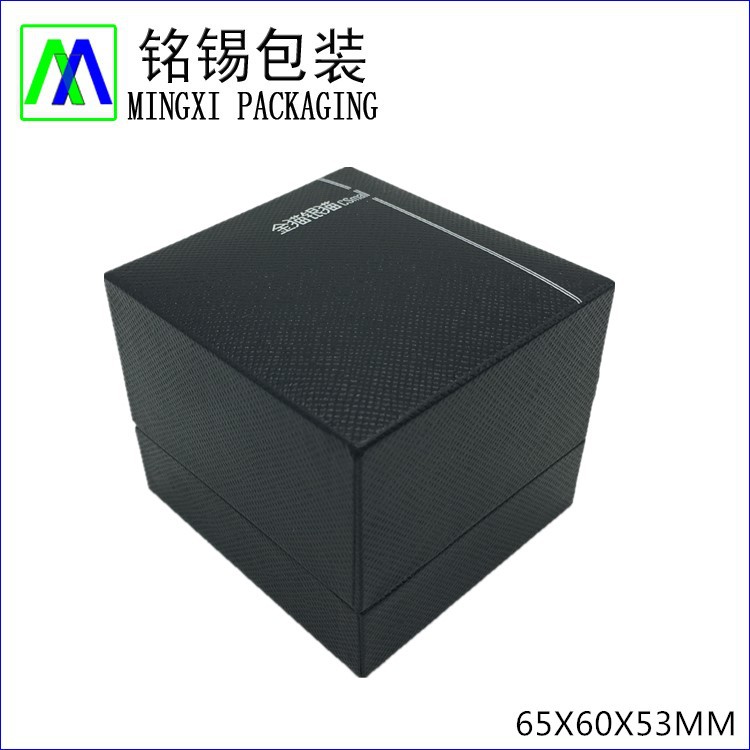 深圳珠宝园产白银戒指盒子 金戒钻戒盒子 珠宝首饰戒指包装盒