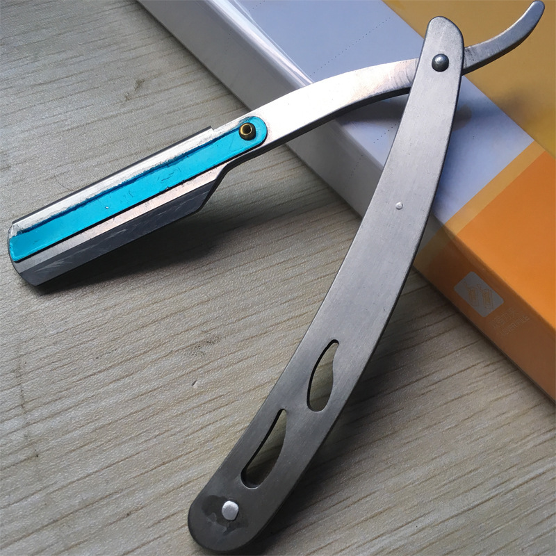 supply old-fashioned Manual Haircut scraper razor Shavers Shaving Knife Bald Tim tool