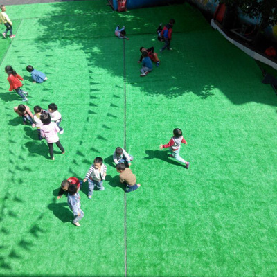 幼儿园室外地垫 人造草皮室内足球人工塑料草皮 塑料草坪厂家直销|ms