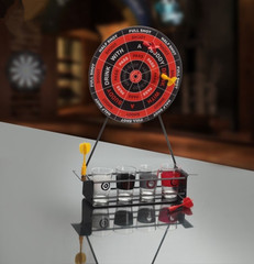 Wholesale iron frame darts games, bar drinking game props, entertainment and leisure supplies, darts sets
