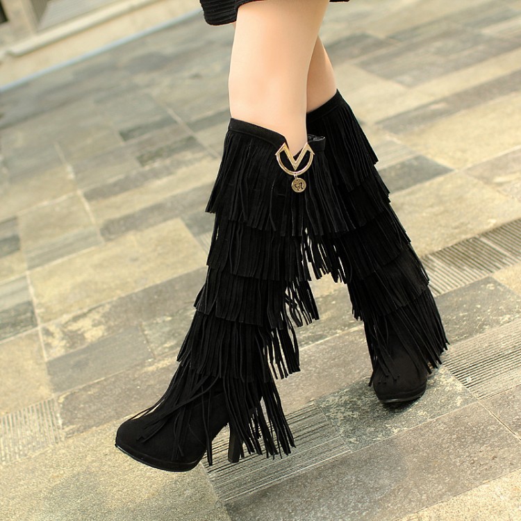 Bottes femme en En cuir - Ref 3354767 Image 15