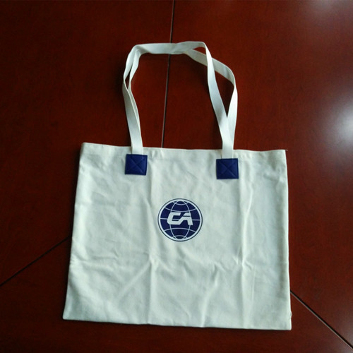 华城箱包接单厂直供 简单款式敞口环保帆布购物袋 促销包 妈咪袋