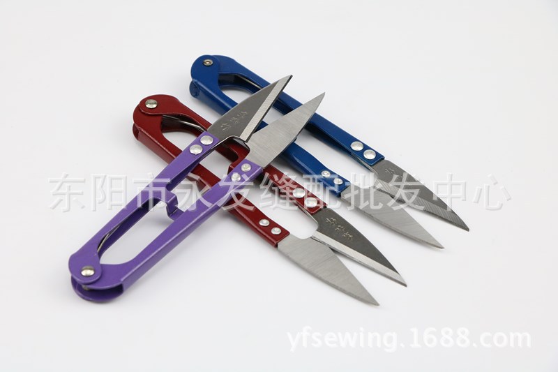 东和小号铁柄纱剪 东和牌纱剪 修布剪刀 线头剪 小号纱剪